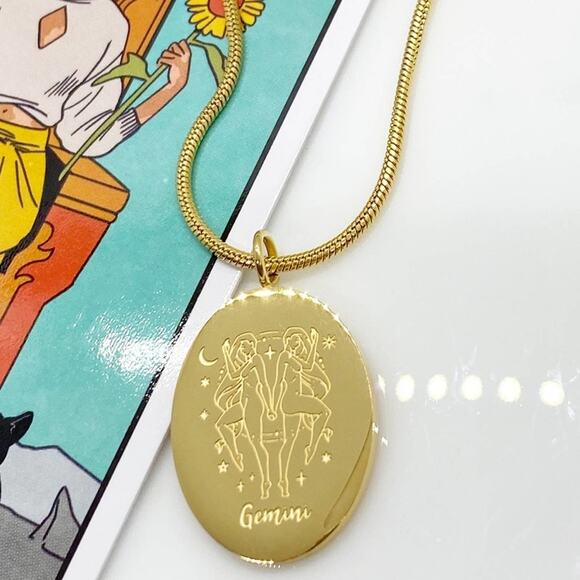 NEW Gemini Goddess Layering Necklace - Picture 5 of 14